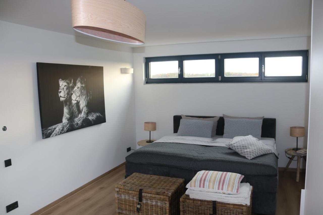 Moderne Barrierefreie Wohnung Auf Dem Land Bei Neuruppin Lichtenberg  Extérieur photo